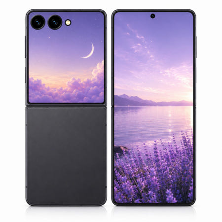 삼성전자 갤럭시Z 플립8 256GB, 자급제 그라파이트 포유