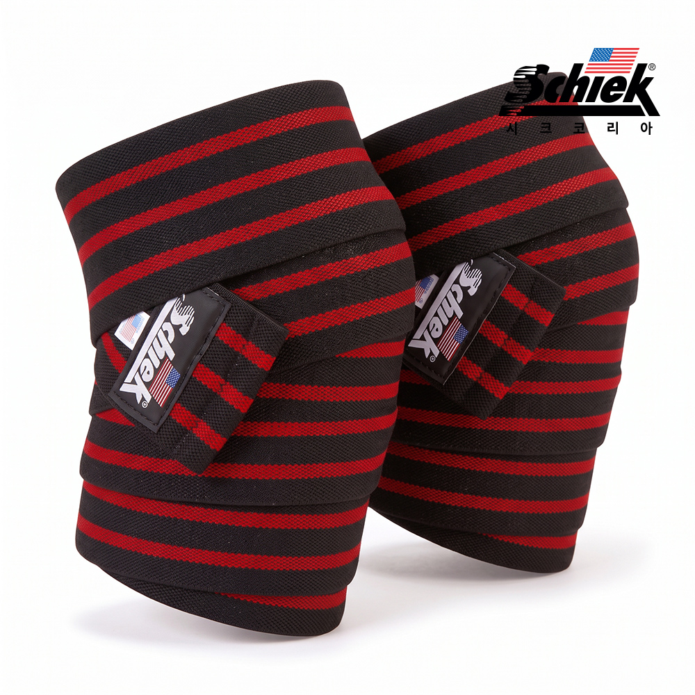 SCHIEK 1178B 블랙 니랩 헬스 무릎 보호대 등산 스쿼트 관절 연골 시크 쉬크 - 메인 이미지