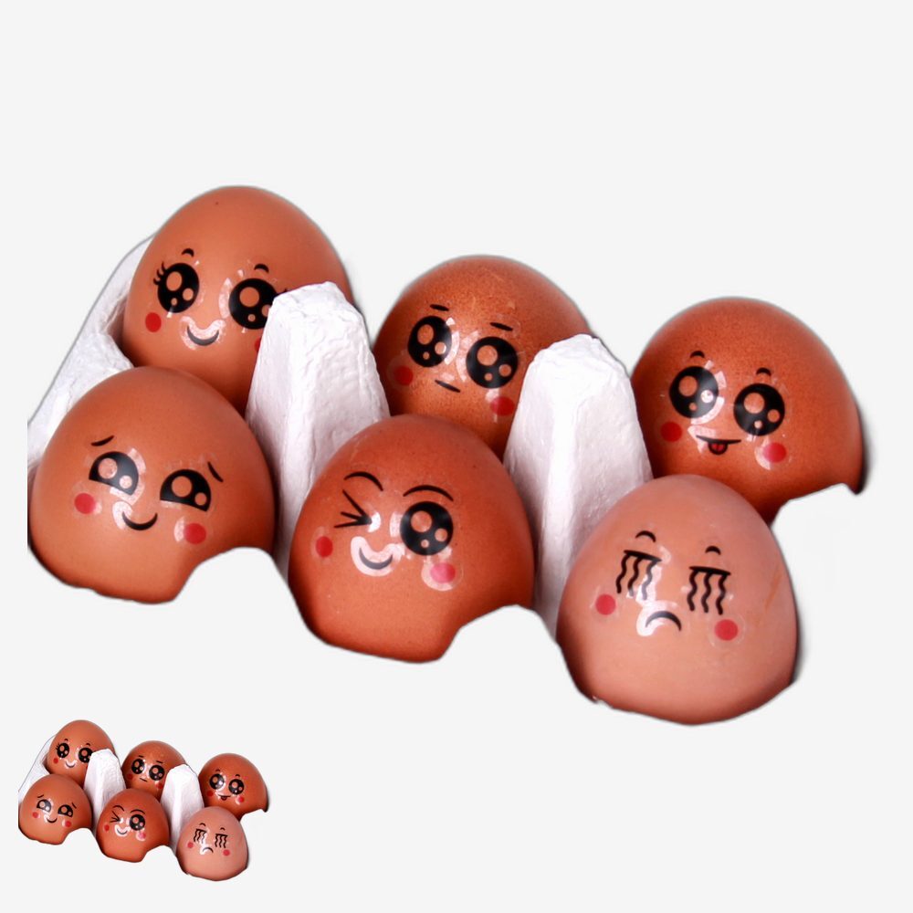 투명재질 학급활동 이모티콘스티커 유치원환경구성 표정꾸미기스티커 다꾸용품 자기표현수업 - 상품 이미지