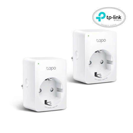 티피링크 Tapo P110M(2-pack) | 미니 스마트 Wi-Fi 플러그 홈 IoT 원격 전원 제어 에너지 모니터링