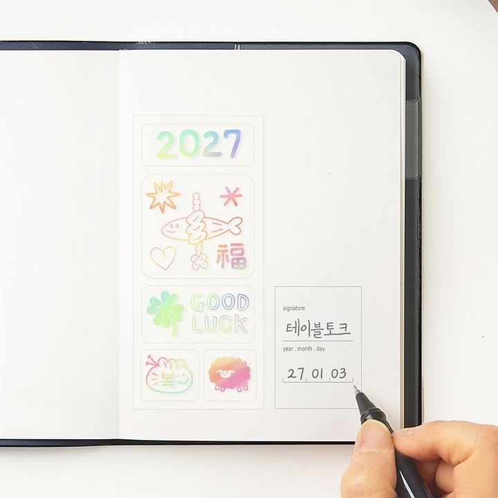 2027년 미니 다이어리 먼슬리 27년 수첩 핸디 다이어리 A6 월간 이미지 6