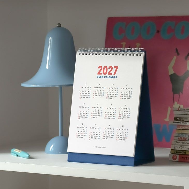 2027년 탁상달력 음력 27년 데스크 캘린더 업무용 스케줄러 이미지 7