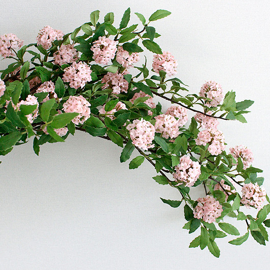 생화같은 조팝 가지 조화 인테리어 인조 꽃 장식 87cm 이미지 7