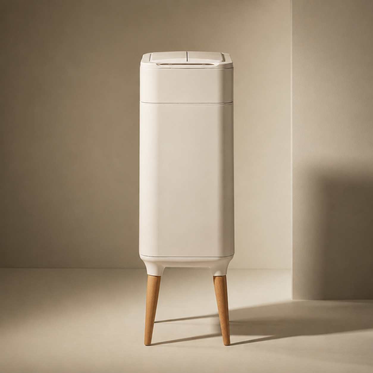 보랄 스마트 인테리어 센서 휴지통 20L 스텐 자동 모션 밀폐 쓰레기통 BR-C220 BR-T100 - 상세 이미지 2