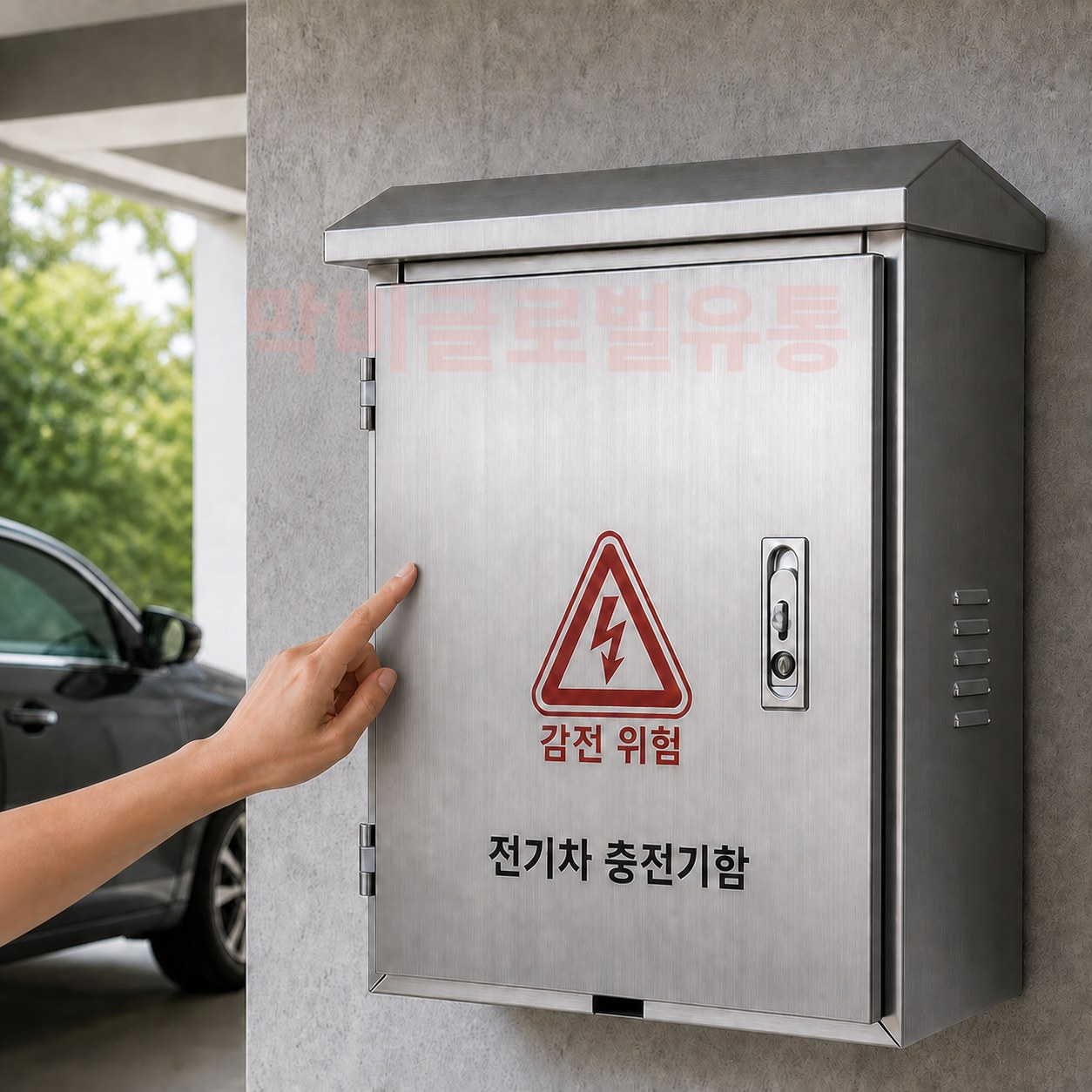 전기차충전기함 가정용 완속 설치 기본형 - 상품 이미지