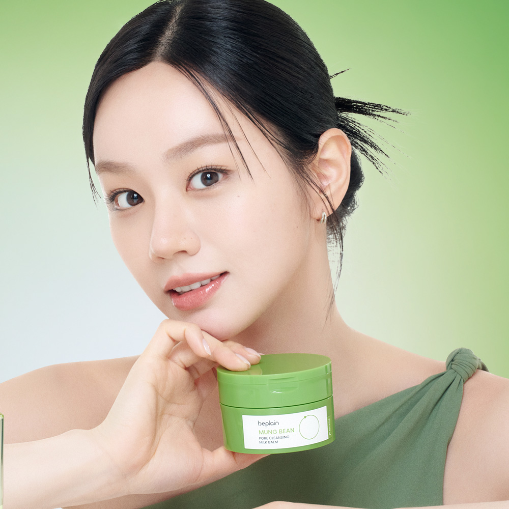 비플레인 녹두 모공 클렌징 밀크 밤 100ml, 1개 - 메인 이미지