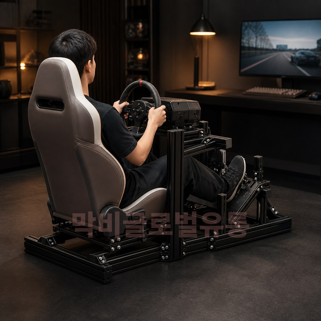 심레이싱프로파일 모니터 거치대 게임 기본형 - 상품 이미지