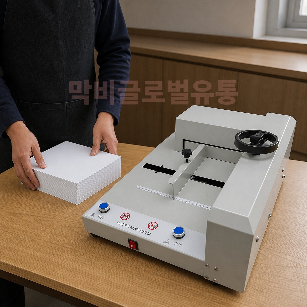 종이절단기소형 전동 책 사무용 기본형 - 상품 이미지