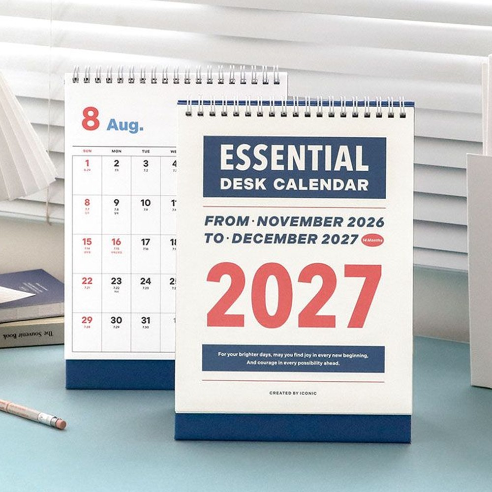 2027년 음력 탁상달력 절기 27년 데스크 캘린더 세로형 2027 책상 스케줄러 이미지 8