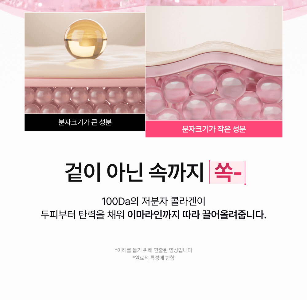 LILYEVE Growturn Pink Low Molecular Collagen Capsule Brush Ampoule - description 9