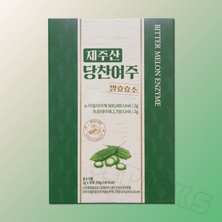 제주산 당찬여주 발효효소 30포 1박스