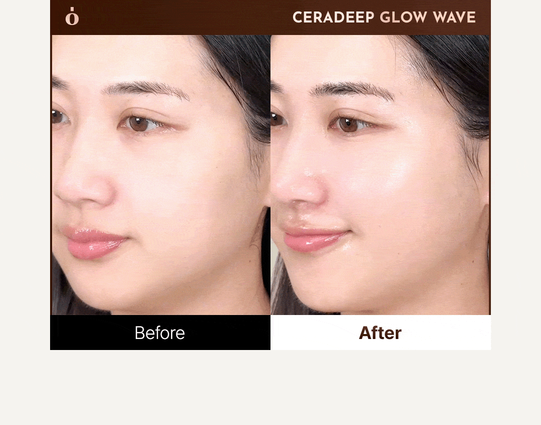 ONGREDIENTS Ceradeep Glow Wave Device & Boosting Serum Set - description 4