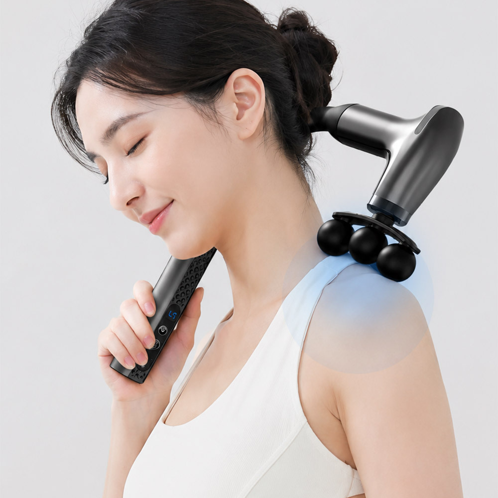 머레이 갈고리형 마사지건 어깨 복부 배 마사지기 DWHM-1 - 상품 이미지