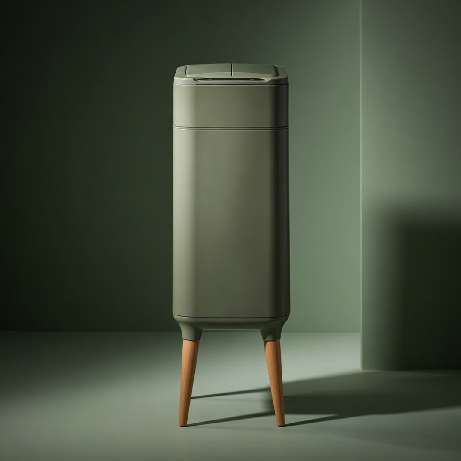 보랄 스마트 인테리어 센서 휴지통 20L 스텐 자동 모션 밀폐 쓰레기통 BR-C220 BR-T100 - 상세 이미지 3