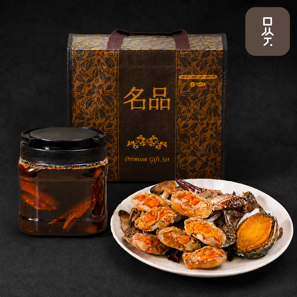 미쓰장 손질 간장게장 1.5kg 국내산 연평도 알배기 암꽃게 간장 꽃게장 - 상품 이미지