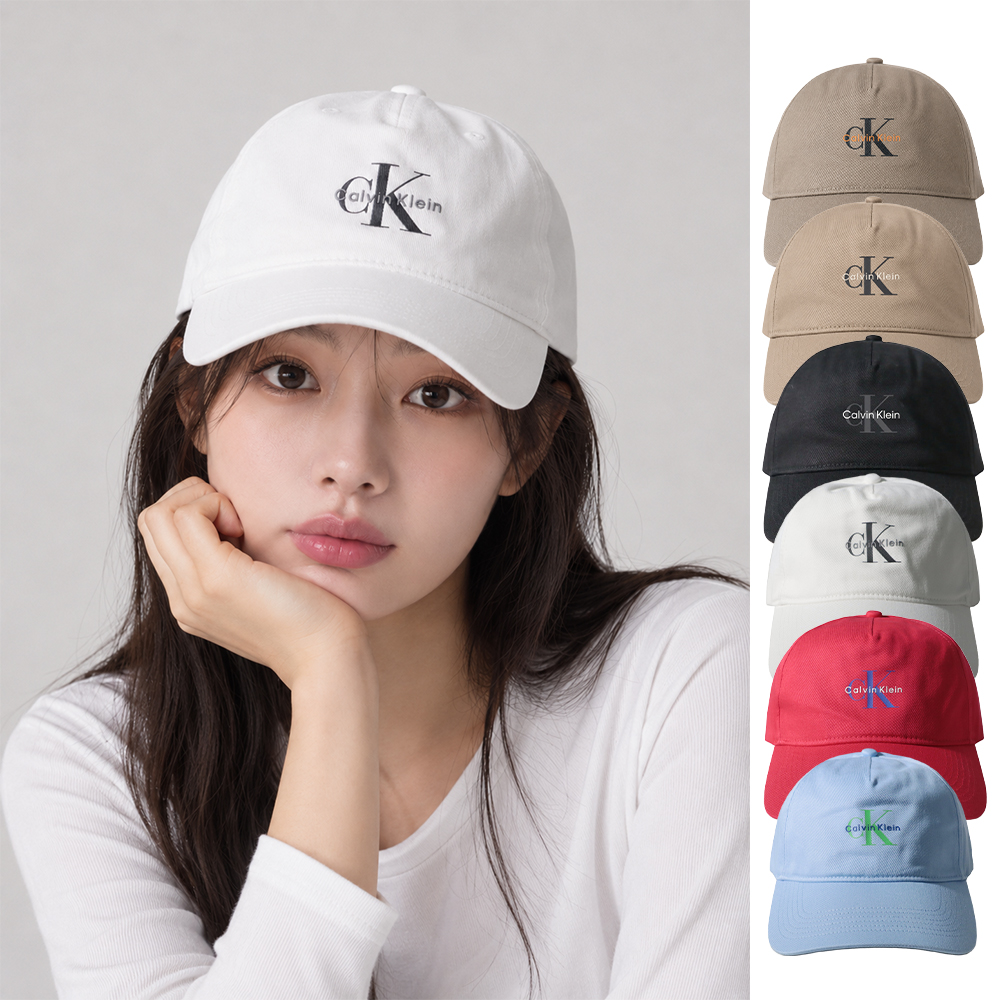 캘빈클라인 CK 모자 스몰로고 볼캡 - 상품 이미지