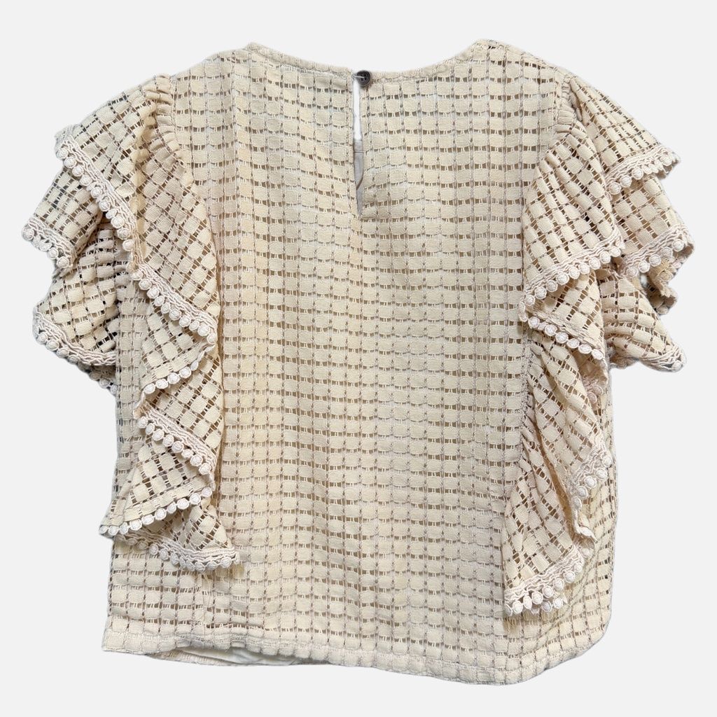 리미떼두두 크림 키즈 L 110 블라우스 O4079 - 상세 이미지 2