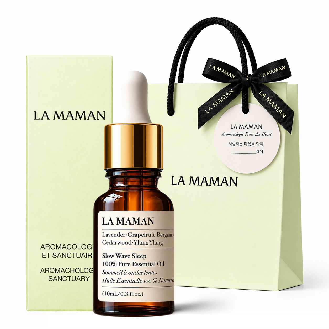 라마망 천연 아로마 에센셜 꿀잠 오일 불면증 숙면 수면에좋은 잠잘오는향 10ml - 상품 이미지