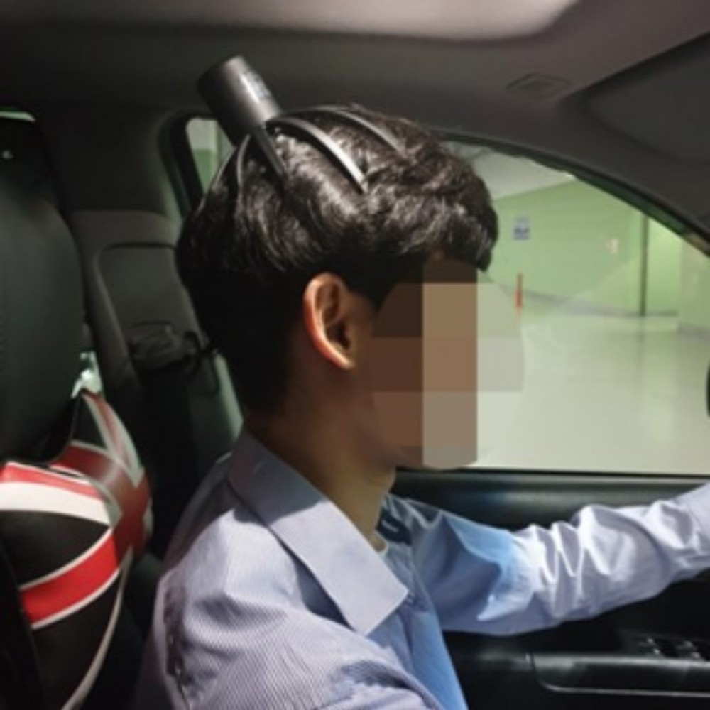 두피 마사지기 디바이스 전동 기계 EMS 탈모 갈바닉 관리기기 맛사지기 - 상세 이미지 3