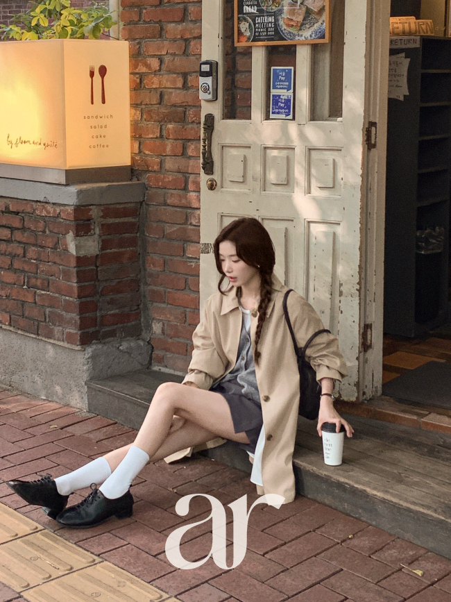 (국내제작) 뒷밴딩 미니 팬츠 스커트 ps5961 - 상세 이미지 5