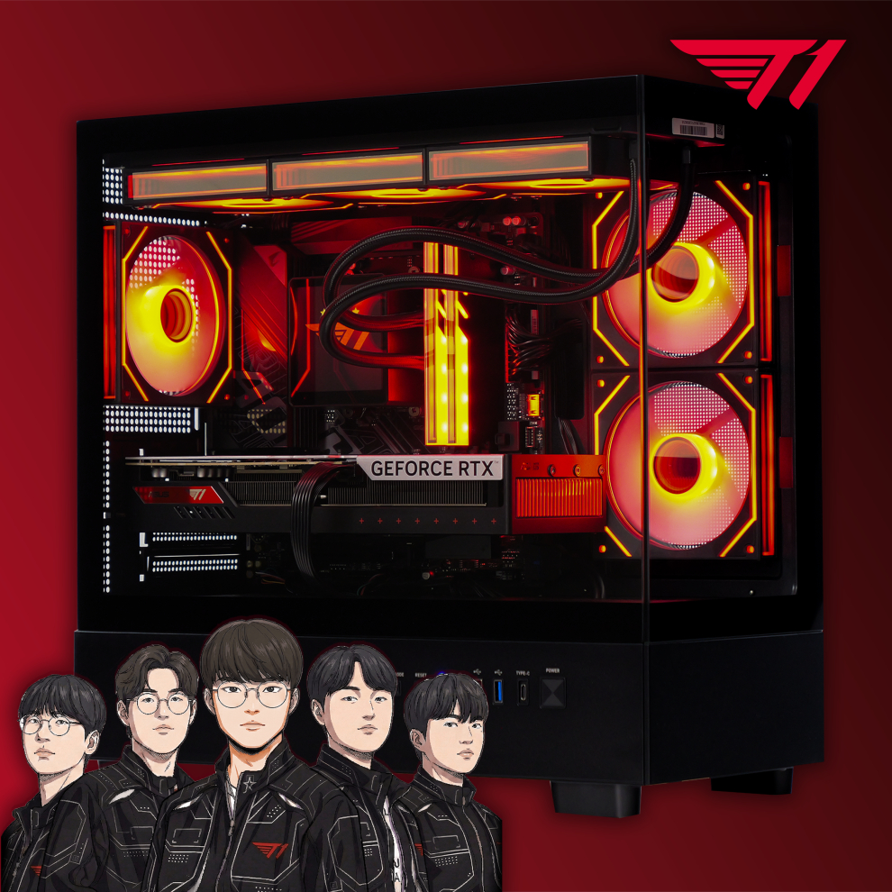[ASUS X T1] T1 에디션 7800X3D RTX 5070 오버워치 배틀그라운드 조립컴퓨터 게이밍PC - 상품 이미지