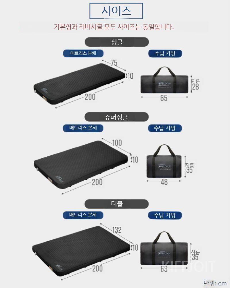KIFFJOIT 컴팩트하고 푹신한 토퍼 - 상세 이미지 2