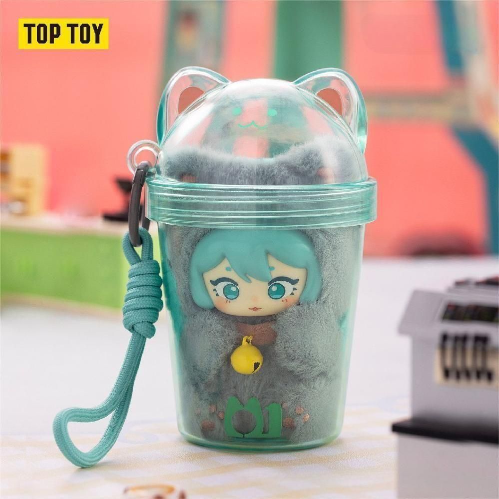 하츠네 미쿠 밀크티 시리즈 피규어 에나멜 봉제 블라인드 박스 가챠 TOPTOY - 상세 이미지 3