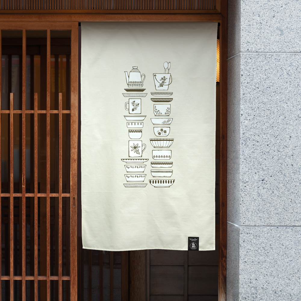 원세븐나인 레트로 그린빈 S 가림막 커튼 가리개 커튼 현관 중문 도어 베란다 주방 창문 바란스 패브릭 이미지 7