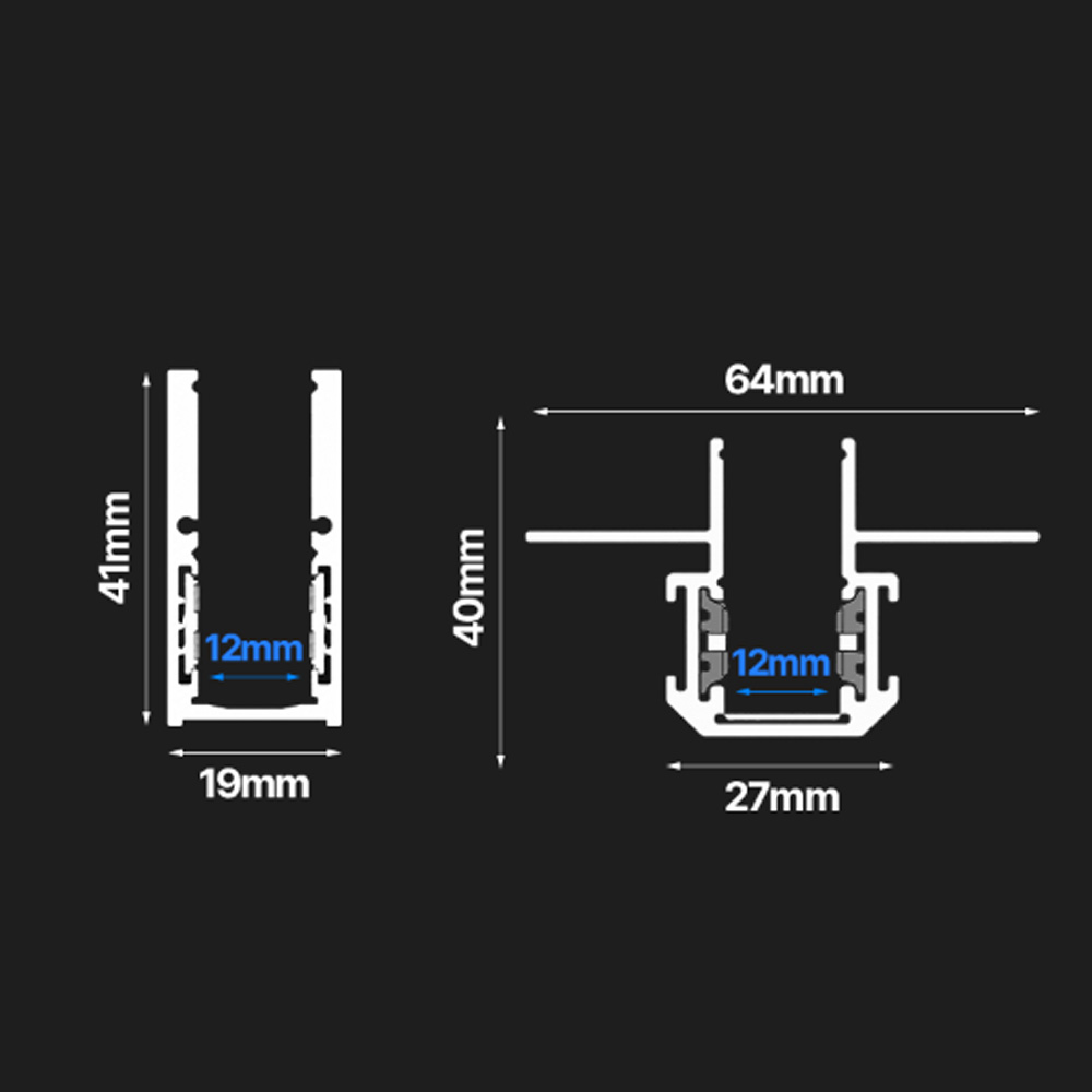 카엘 M10 LED 마그네틱조명 레일등 레일조명 소프트 집중 5W - 상세 이미지 5