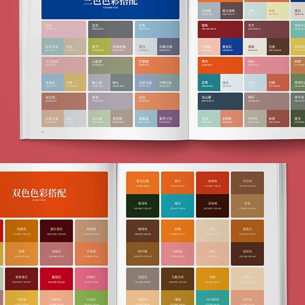 CMYK 색조합표 인쇄 컬러조합책 조색 - 상세 이미지 2