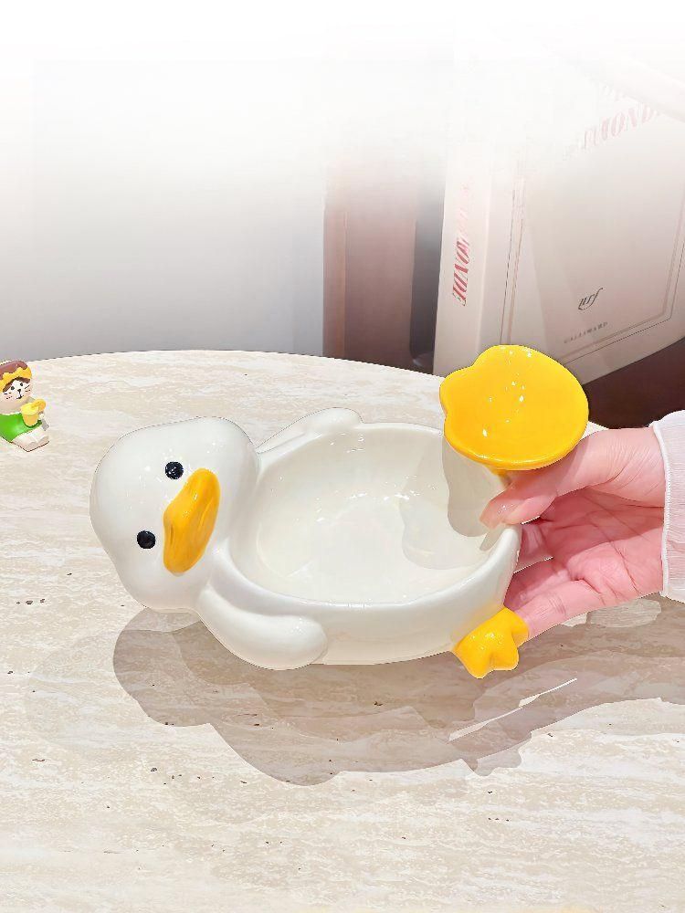 오리 디핑 소스 접시 안주 바스켓 그릇 식기 - 상세 이미지 5