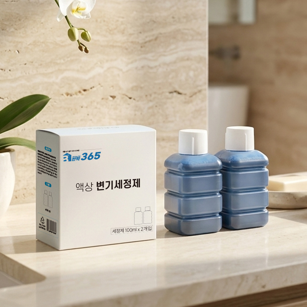 반짝365 액상 변기세정제 본품 자동변기세정제 양변기 찌든냄새 악취제거 - 상세 이미지 3