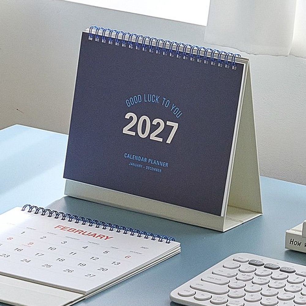 27년 탁상달력 심플 2027년 캘린더 플래너 메모 2027 데스크 스케줄러 테이블토크 이미지 6