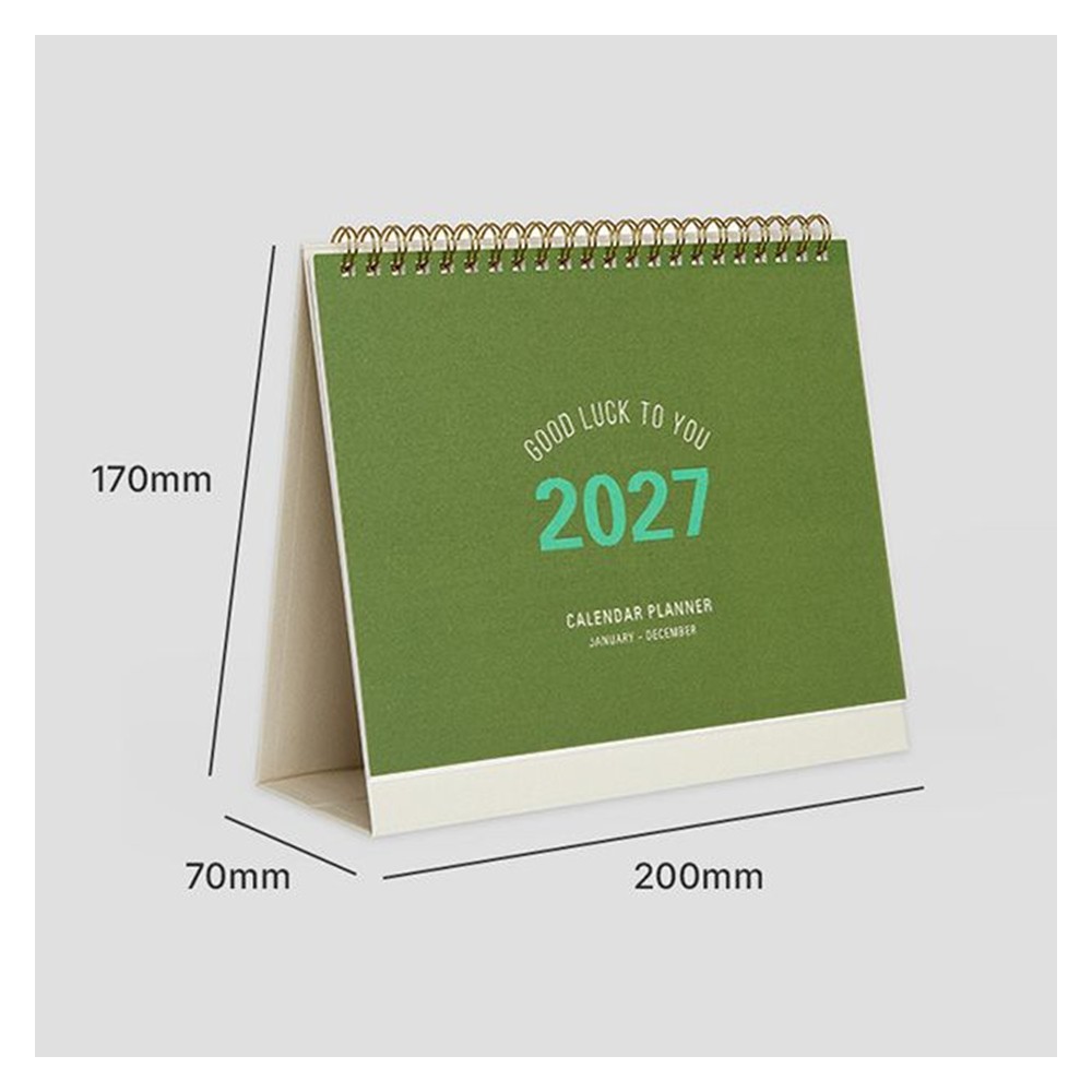 27년 탁상달력 심플 2027년 캘린더 플래너 메모 2027 데스크 스케줄러 테이블토크 - 상세 이미지 4