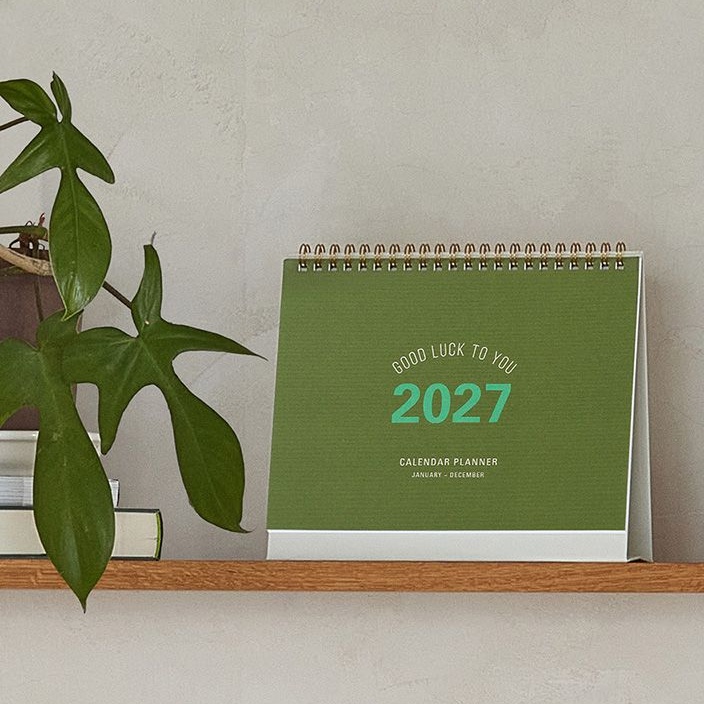 테이블토크 2027년 탁상달력 2027 스케줄 달력 스케줄러 27년 데스크캘린더 - 상품 이미지
