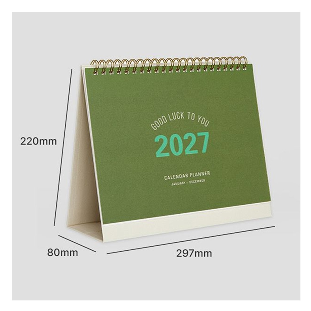 2027년 탁상달력 A4 27년 대형 캘린더 플래너 2027 데스크 스케줄러 테이블토크 - 상세 이미지 4