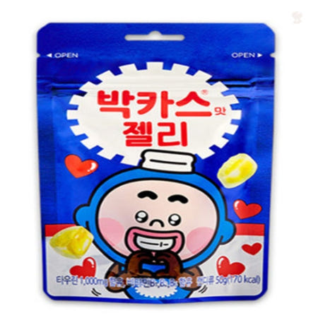 올팩트 박카스 젤리 대용량 간식 박카스맛 젤리 50g 16개