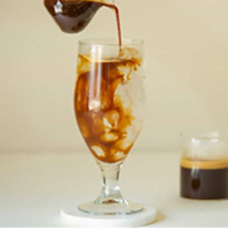정그리 유리 커피잔 홈카페 유리컵 아아컵 380ml 6개 고블렛글라스
