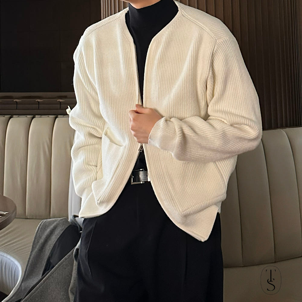 남자니트 남자목폴라 모크넥 캐시미어 se 반목폴라 니트