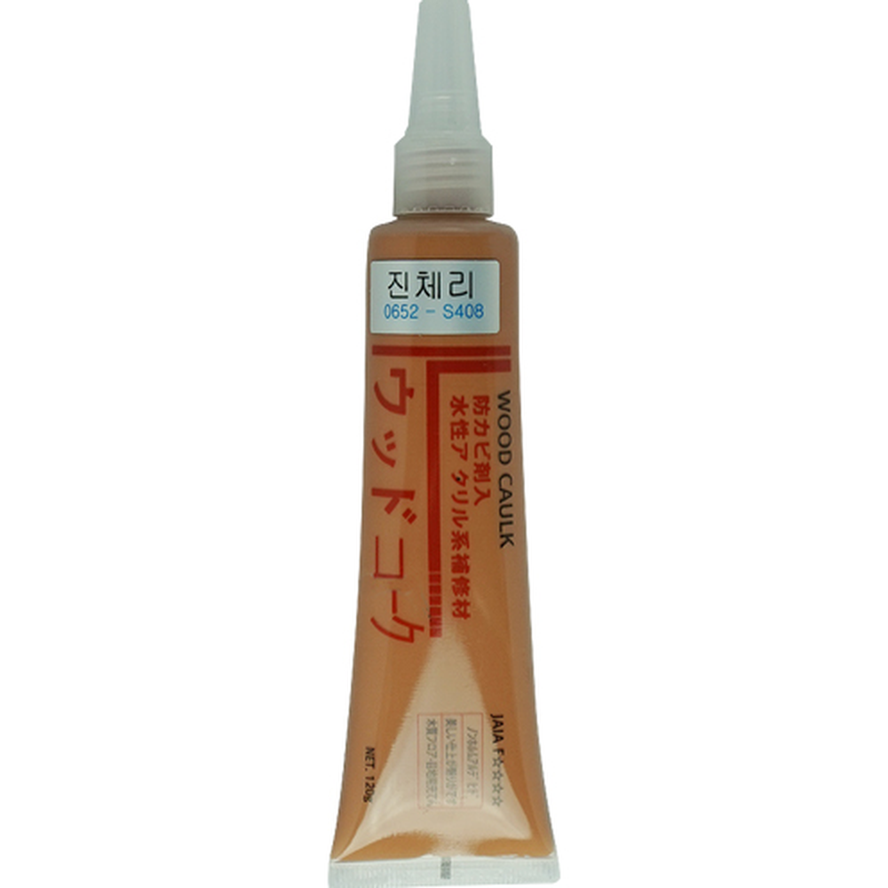 진체리실내인테리어우드코크 몰딩틈새가구보수목재메꿈이 가구힘집마루보수틈새충진제 120g - 상세 이미지 2