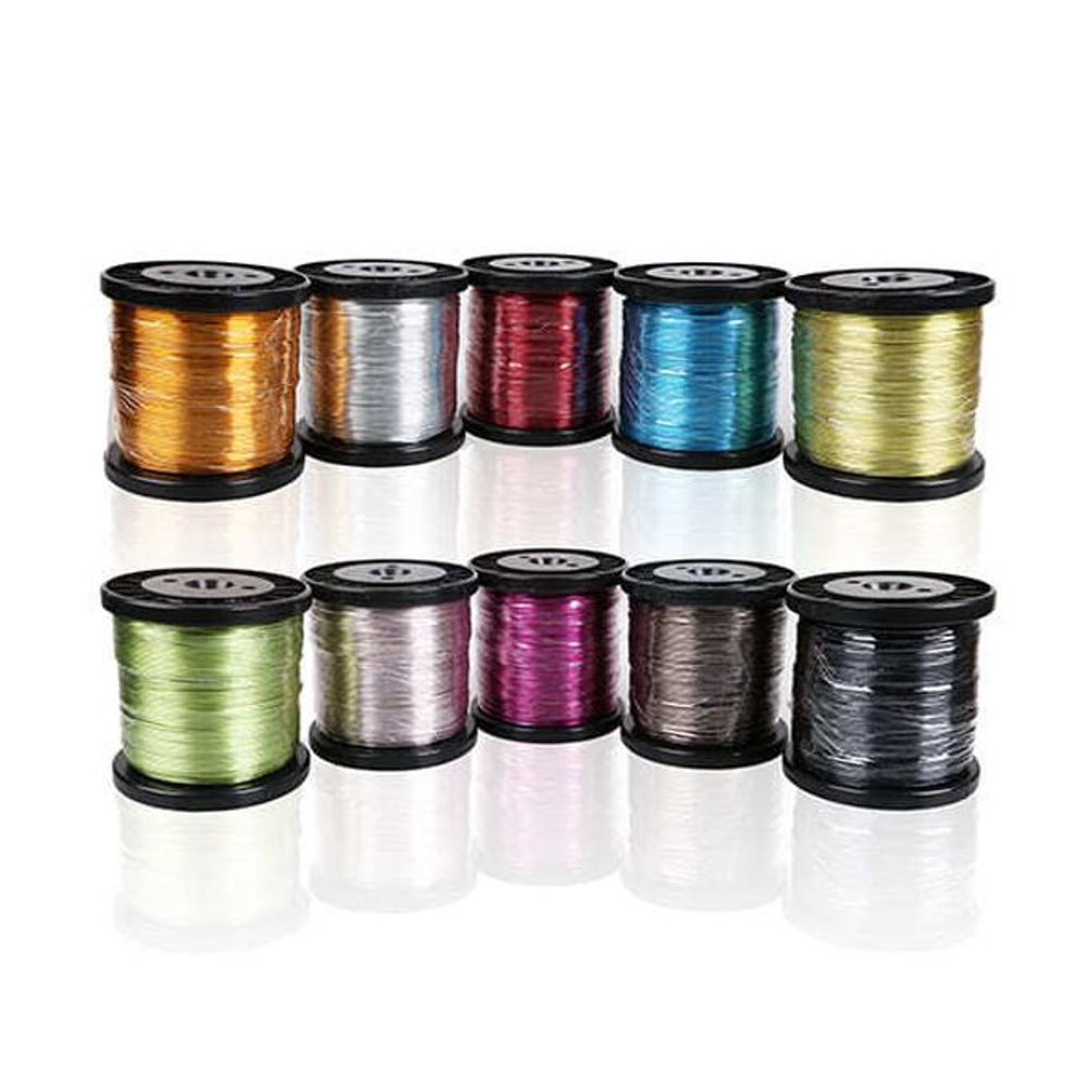 칼라 철사 알루미늄 1.5mmx120M 와이어아트 공예 와이어공예 공예철사 - 상품 이미지