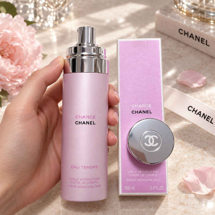 샤넬 바디미스트 샹스 오 땅드르 쉬어 모이스처 수분보습 피부보호 광채미스트 100ml - 상품 이미지