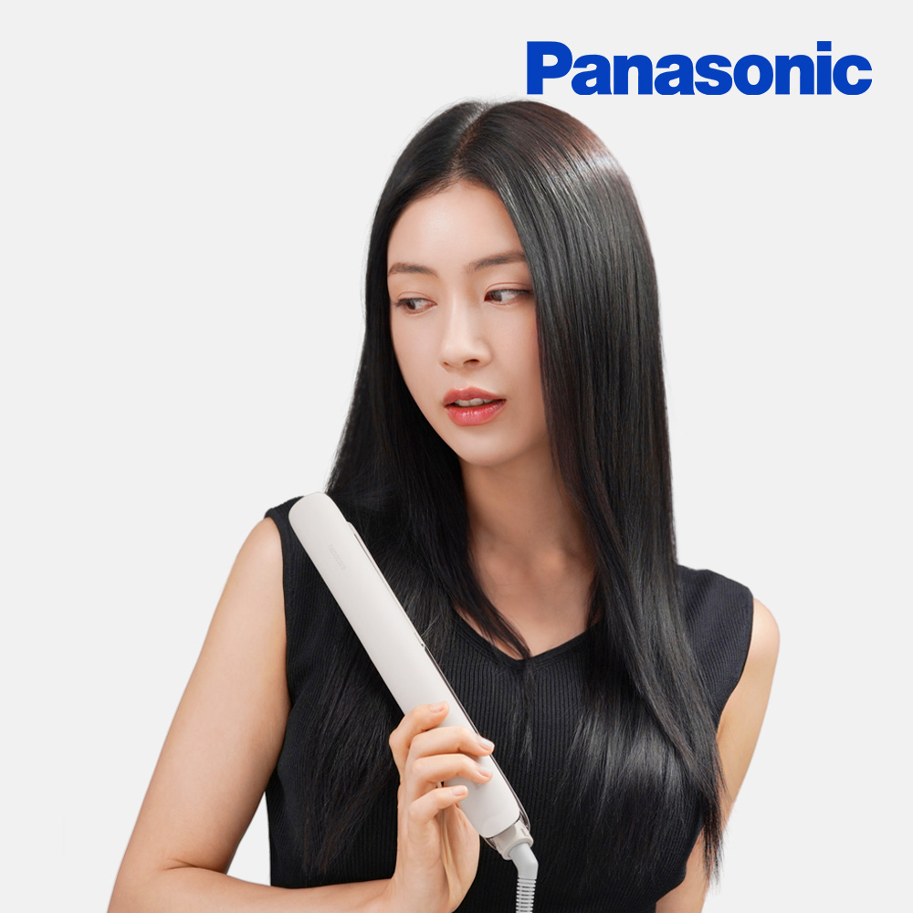 파나소닉 나노케어 앞머리 뿌리 볼륨 판 손상방지 프리볼트 고데기 EH-HN30 이미지 6