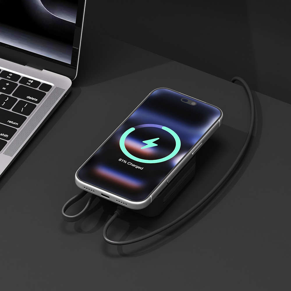 알로코리아 Qi2.2 맥세이프 45W 초고속 반고체 보조배터리 10000mAh 1000SW - 상세 이미지 4