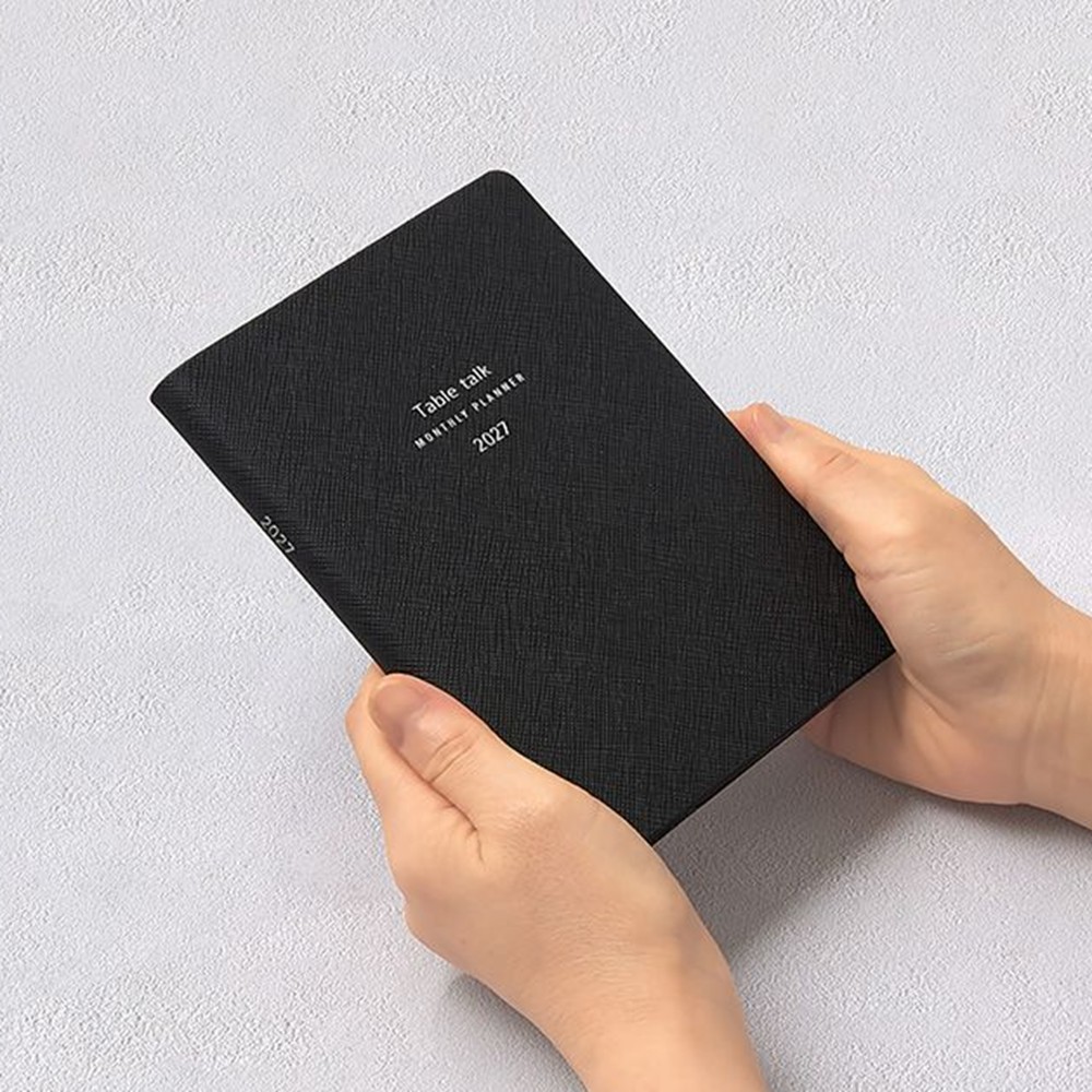 2027 먼슬리 플래너 A6 다이어리 27년 월간 미니 직장인 업무용 수첩 핸디 - 상세 이미지 5
