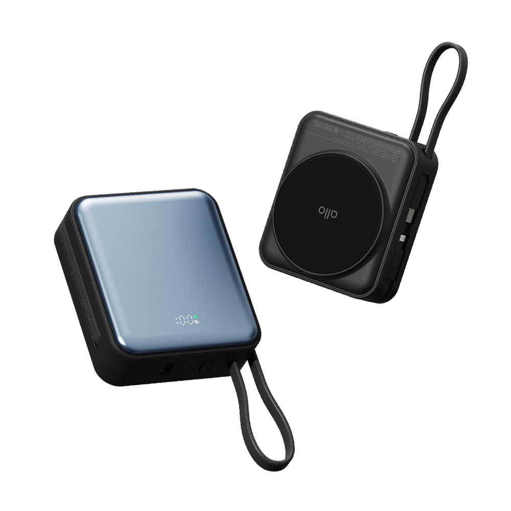 알로코리아 Qi2.2 맥세이프 45W 초고속 반고체 보조배터리 10000mAh 1000SW - 상품 이미지