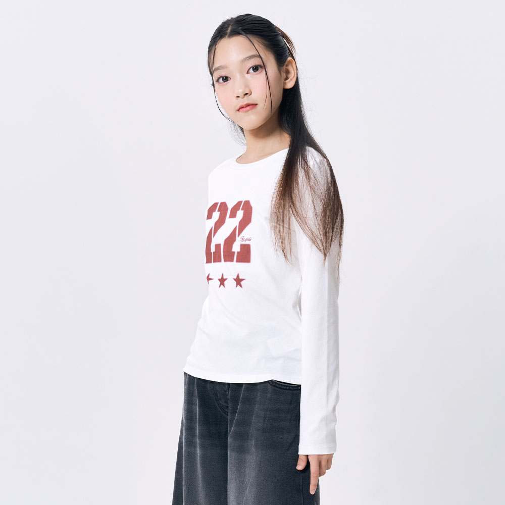 더데이걸 에겐 그래픽 긴팔티 TGLA26W06 이미지 7