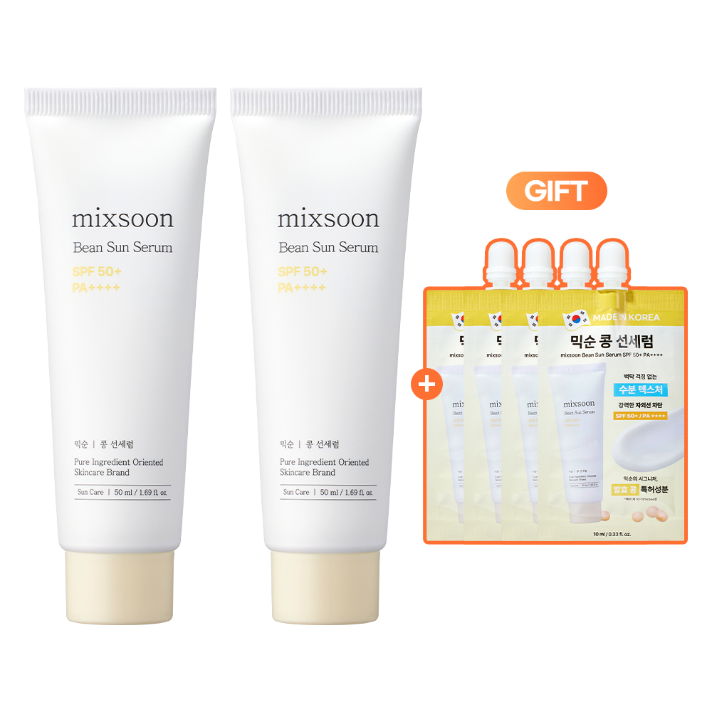 믹순 콩 선세럼 SPF 50+ PA++++ 50ml, 2개 - 상품 이미지