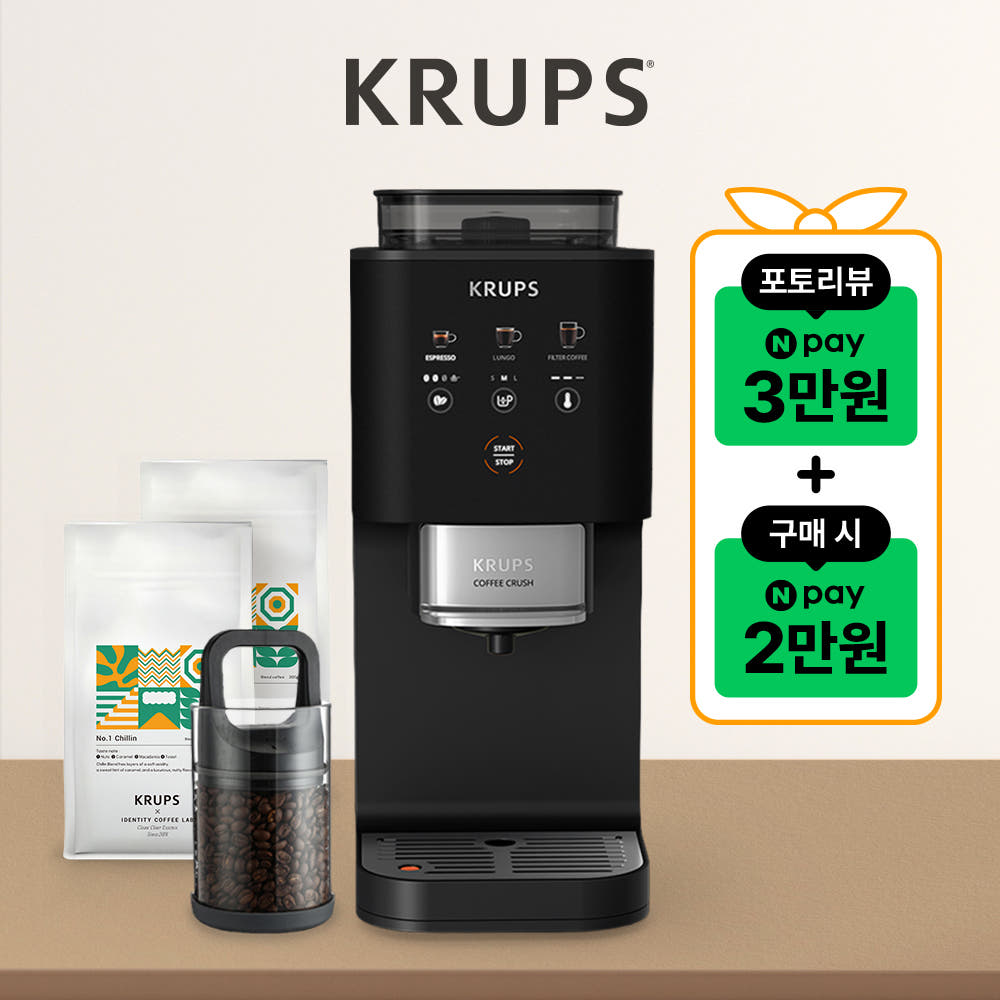 KRUPS 크룹스 초슬림 전자동 커피머신 커피크러쉬 블랙 SA4028K0 가정용 에스프레소 머신 홈카페 가격 추이 KRUPS KRUPS 크룹스 초슬림 전자동 커피머신 커피크러쉬 블랙 SA4028K0 가정용 에스프레소 머신 홈카페 - 최저가 564,000원