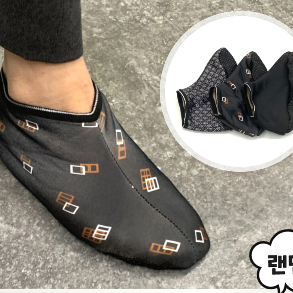 뽀글이기모 겨울철방한 버선양말 논슬립도트 실내방한용 겨울덧신 방한양말 수면양말 홈웨어코디 - 상세 이미지 2